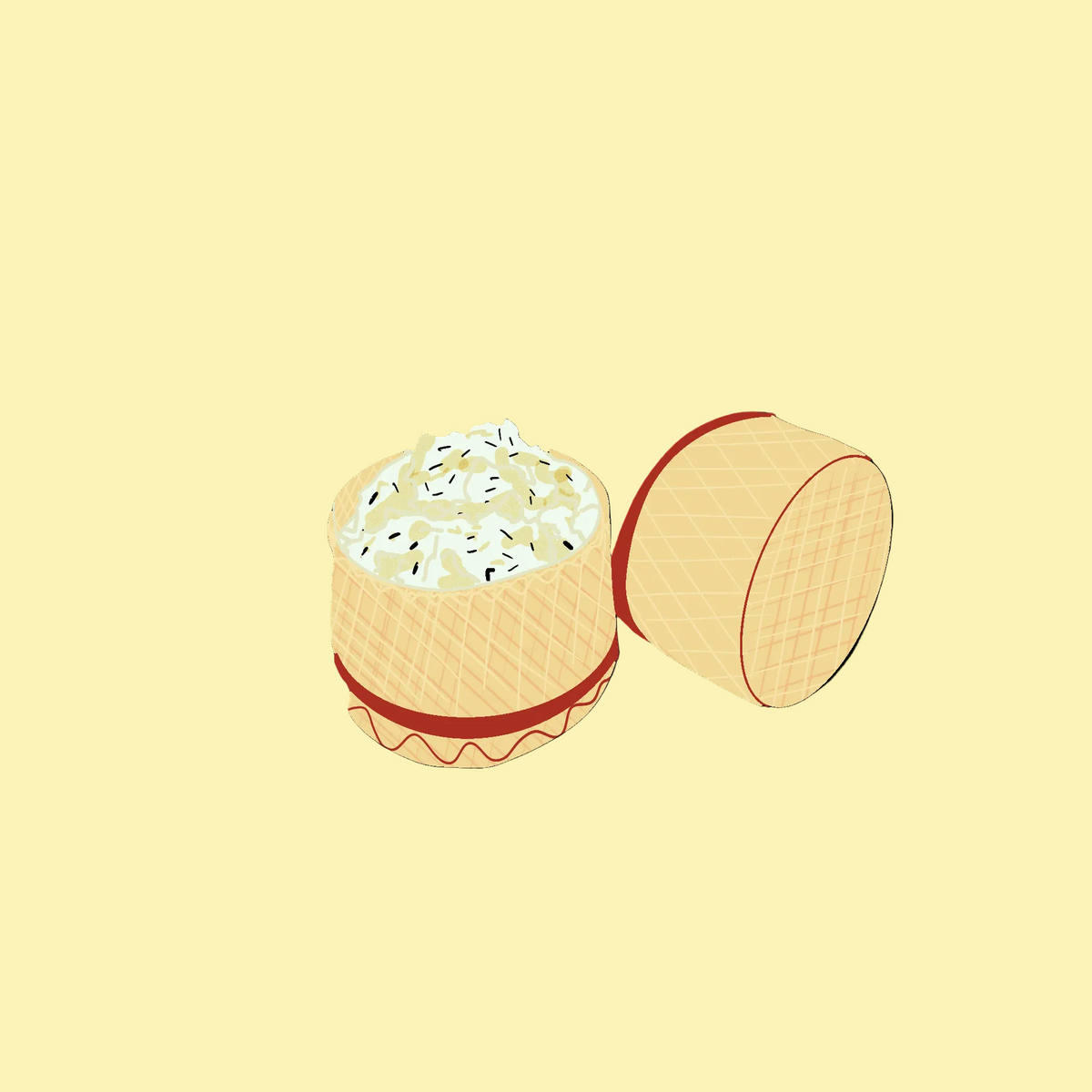 Sticky Rice Sticker