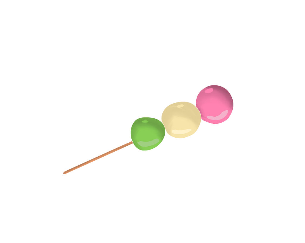 Japanese Sweets Sticker Sheet