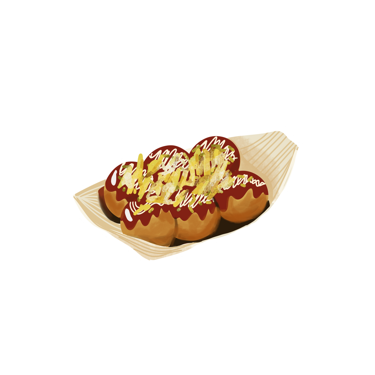 Japanese Food Sticker Sheet