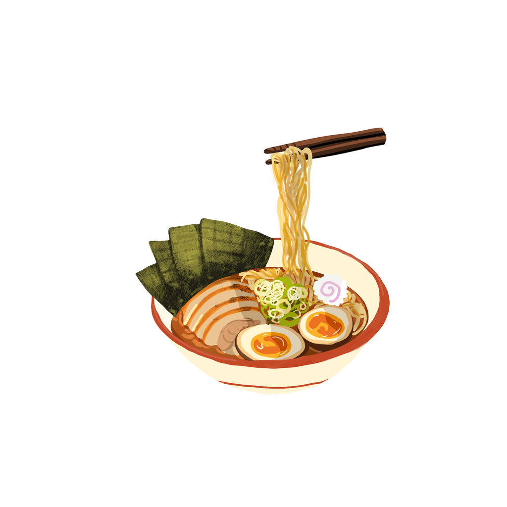 Japanese Food Sticker Sheet
