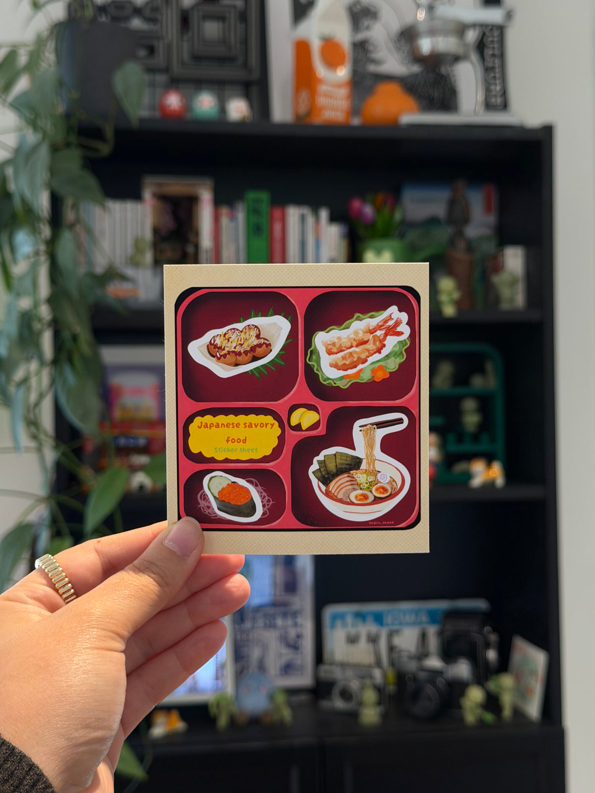 Japanese Food Sticker Sheet