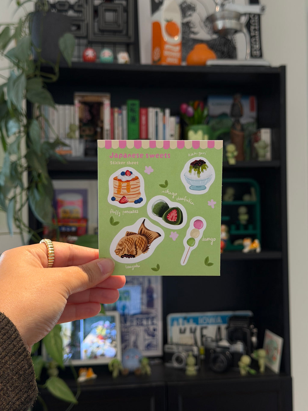 Japanese Sweets Sticker Sheet