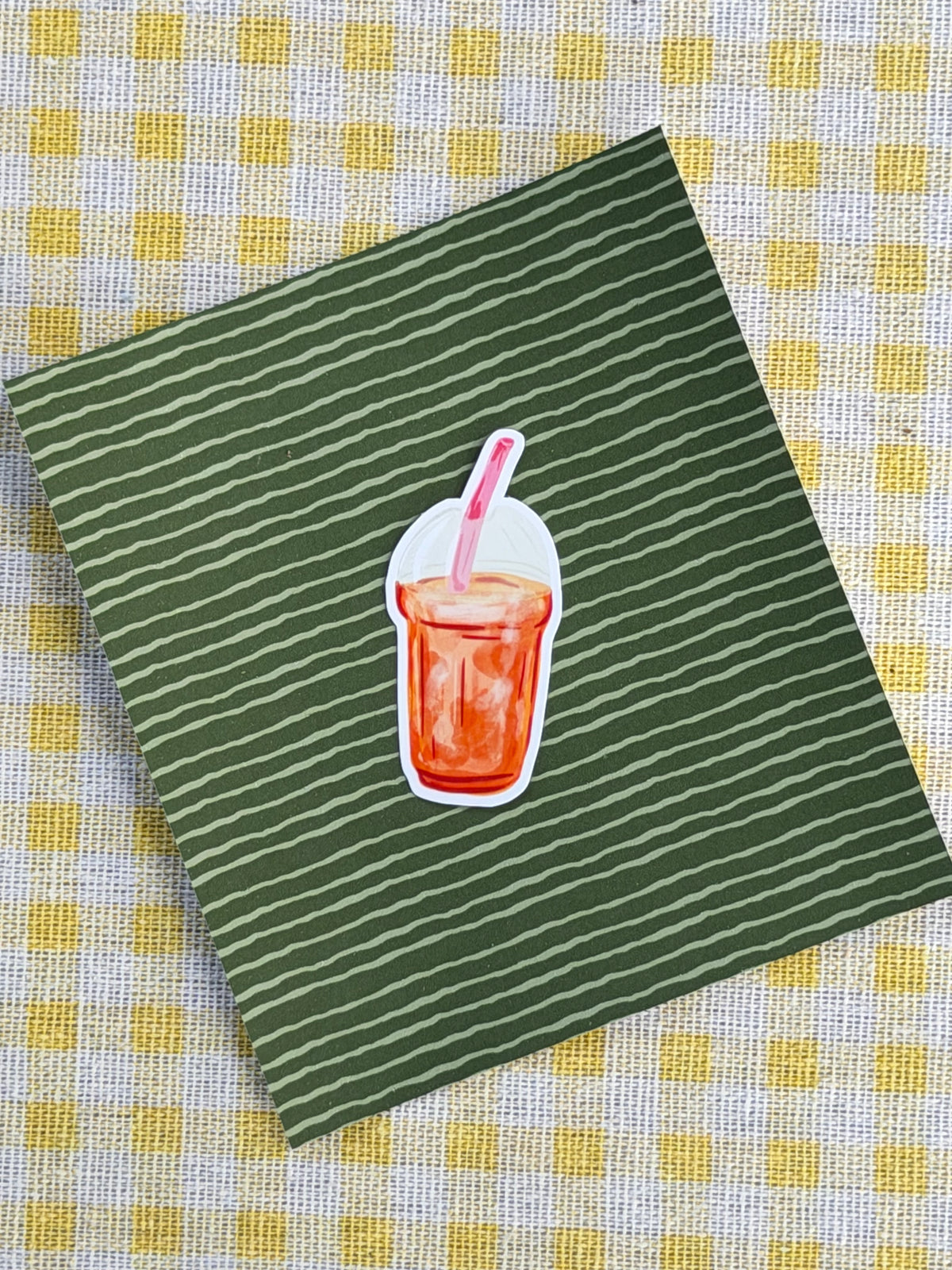 Thai Iced Tea Sticker