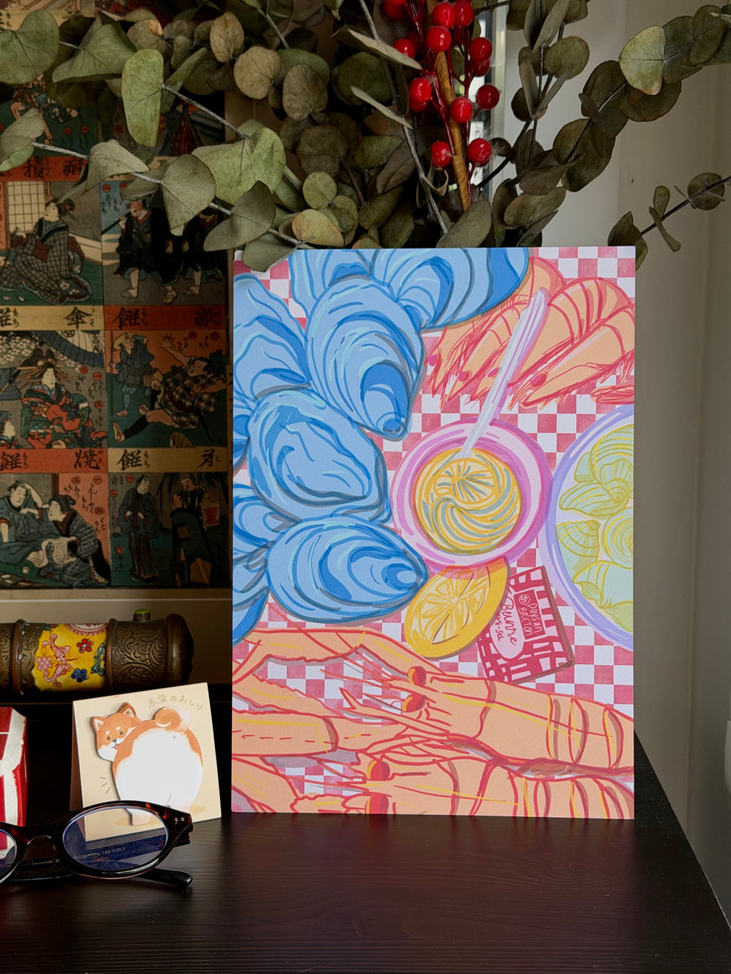 Seafood Platter Print